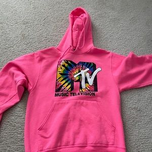 pink mtv hoodie